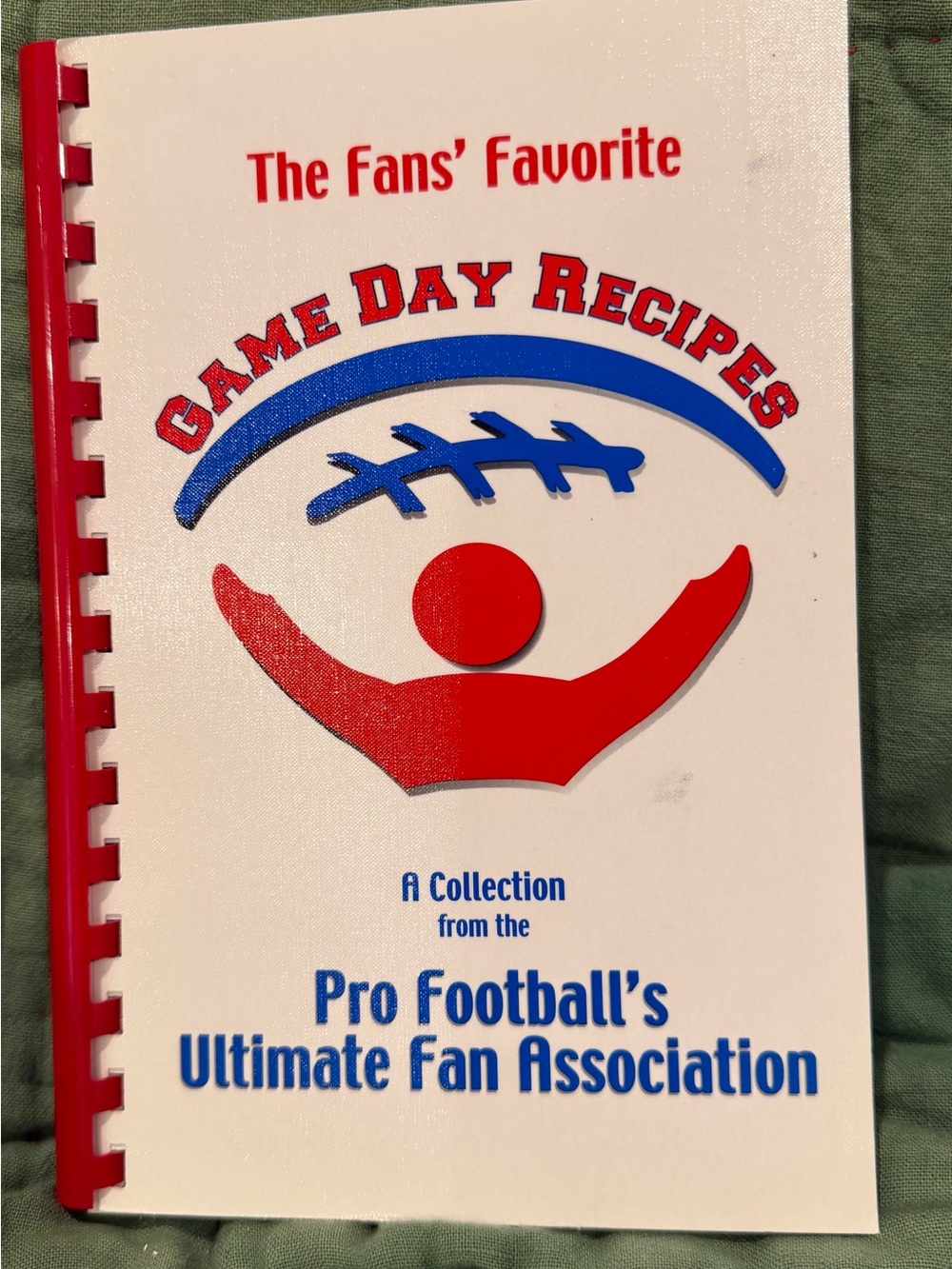 2002 Fans Favorite Game Day Recipes Pro Football Ultimate Fans Cookbook NFL